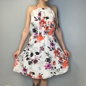 Loft petite floral dress
